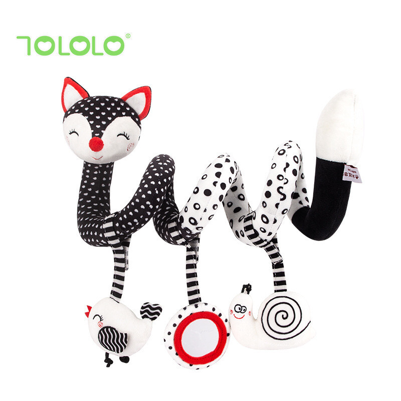 Tololo Spiral Pram Toy - Little Fox (1)