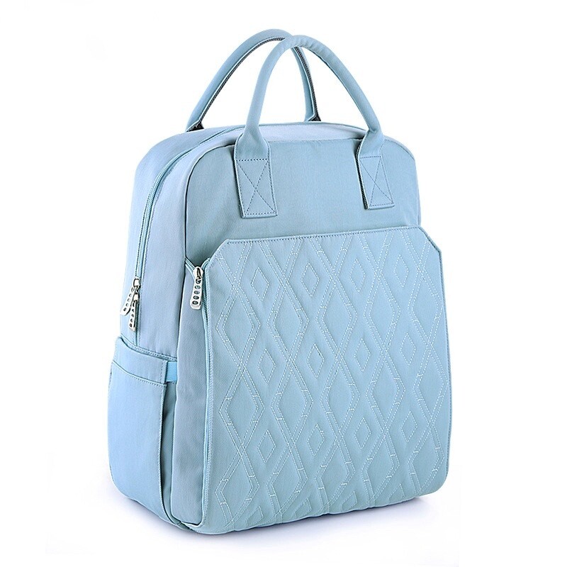 Insular Waterproof Nursery Nappy Bag/ Mummy Backpack - Sky Blue (1)
