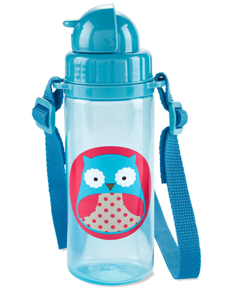 Skip Hop Zoo PP Straw Bottle Otis Owl (1)