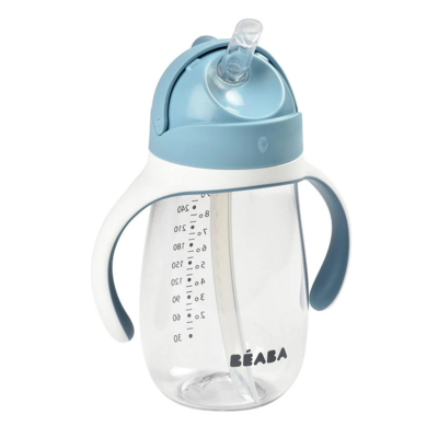 Beaba Straw Sippy Cup - Blue (1)