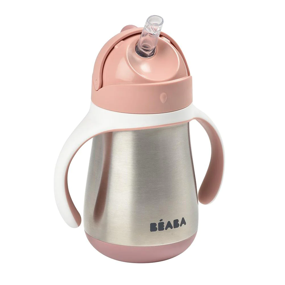 Beaba Stainless Steel Straw Cup 250mL (1)