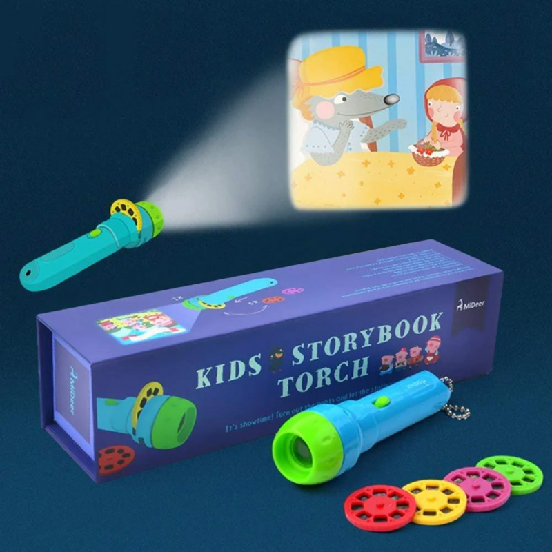 Mideer Kids Flashlight Storybook Projector (1)