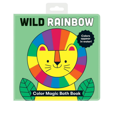 Mud Puppy | Magic Colour Bath Book - Wild Rainbow (1)