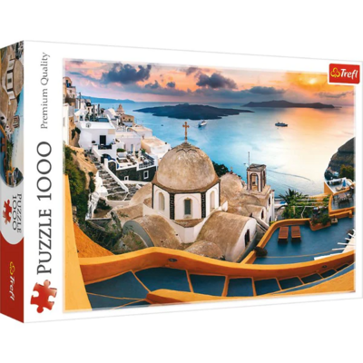 Trefl 1000 Piece Jigsaw Puzzle - Fairytale Santorini (1)