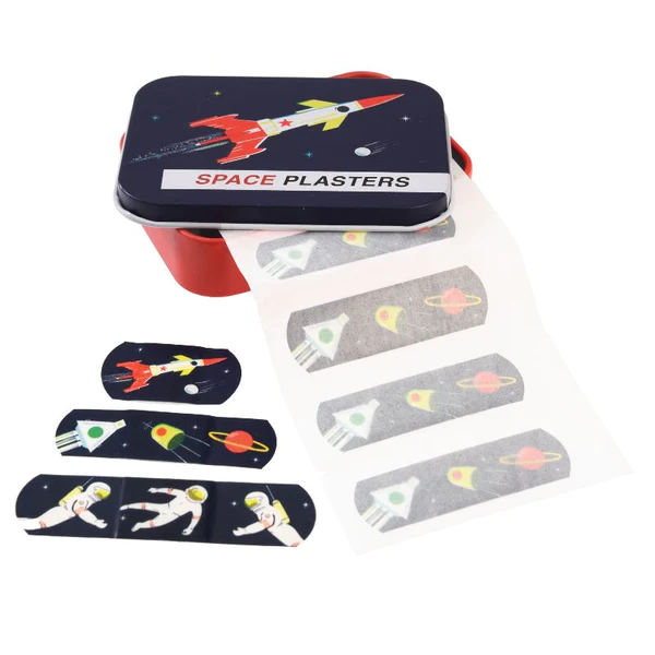 Rex London Plasters in a Tin (Pack of 30) - Space Age (1)