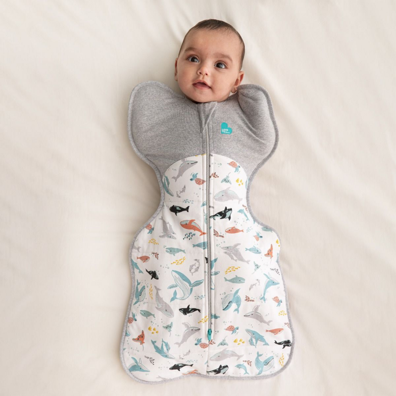 Love To Dream Swaddle Up™ Designer Warm 2.5 TOG - Whales (1)