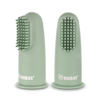 Haakaa Silicone Finger Toothbrush -2 pcs (1)