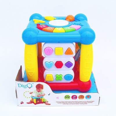 DigO Musical Turn & Play Cube - Dual Language (2)