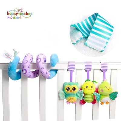 Happy Monkey Spiral Pram Toy (4)