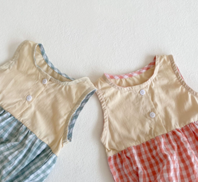 2-Piece Baby Bodysuit & Sun hat Set (8)