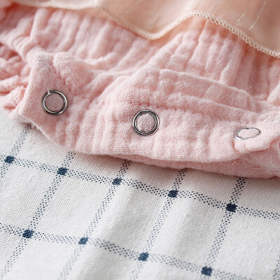 Baby Girl's 2-Piece Set Bodysuit Dress & Bonnet (7)