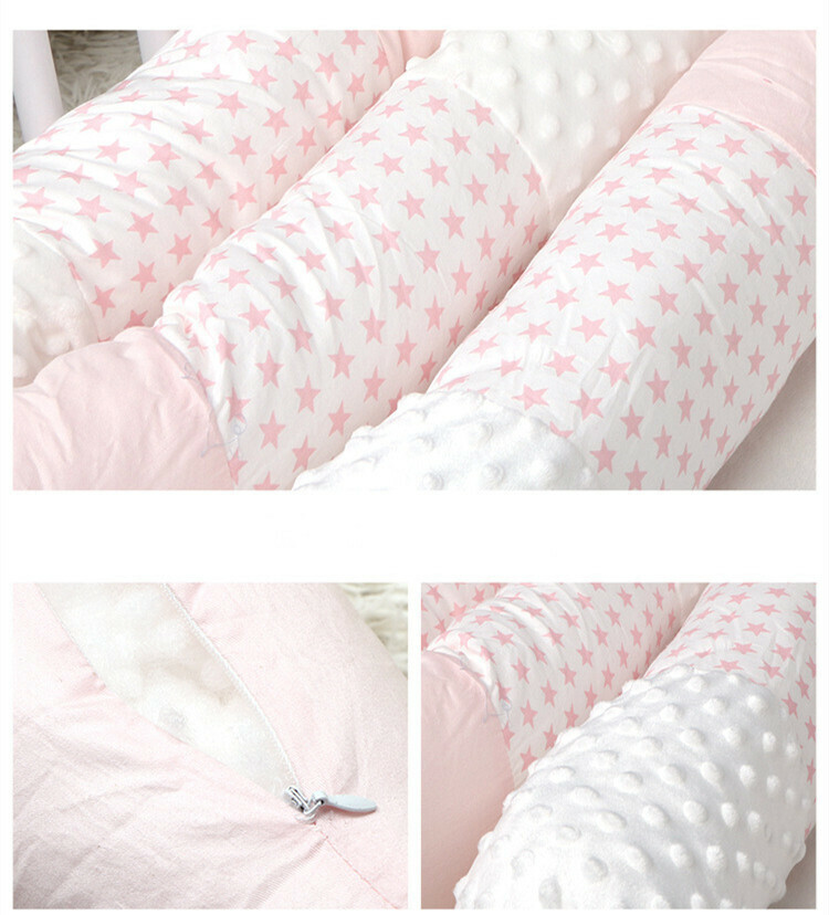 Newborn Crib Bumper Protector /Kids Pillow Cushion 1.2m (6)