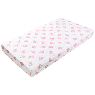 3-Piece Cot Bedding Set - Pink Squirrel (6)