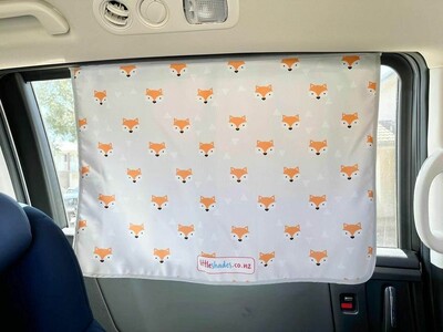 Car Window Sunshade Magnetic Curtain Detachable (9)