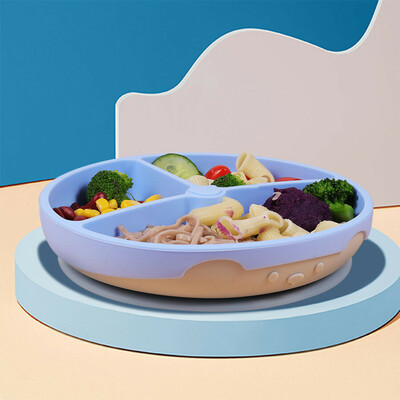 Babies Silicone Suction Plate set with Fork and Spoon (5)