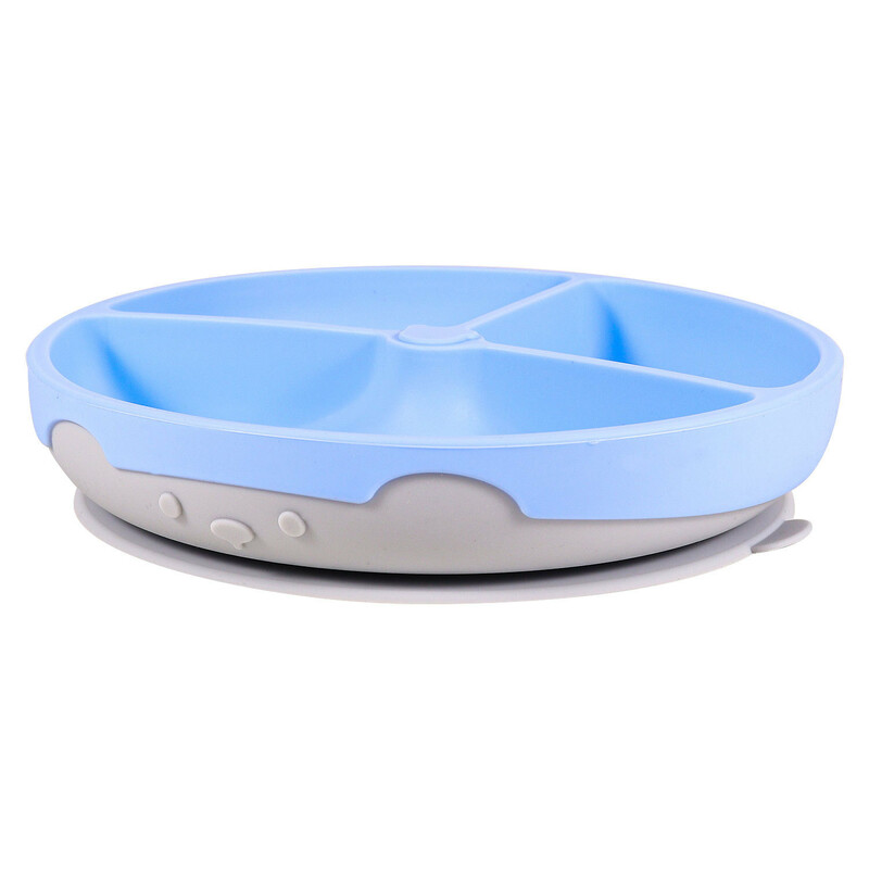 Babies Silicone Suction Plate set with Fork and Spoon (7)