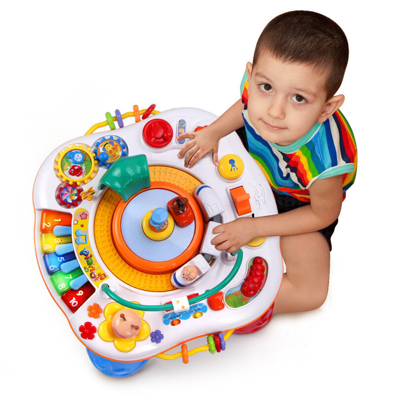 Guyu Baby Discovering Musical Activity Table - Dual Language (4)