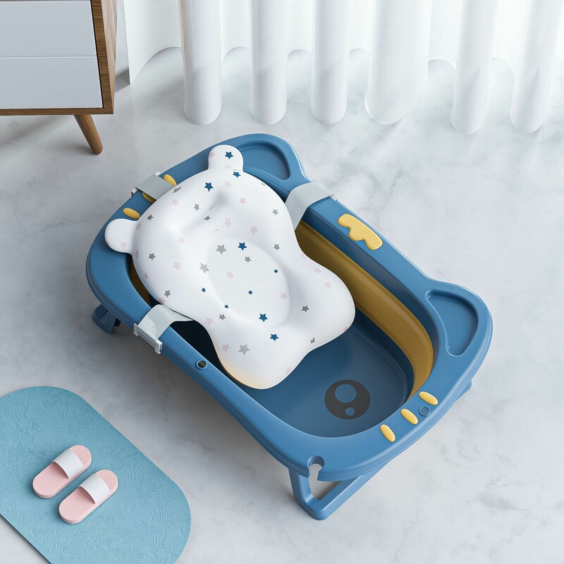 Foldable Baby Bath Tubs (Lying Support Included) (6)