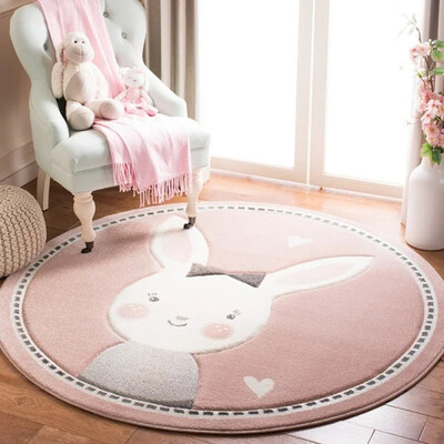 Kids Room Round Shape Rug 120x 120cm (2)