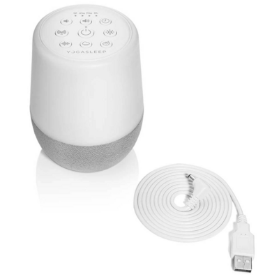 Yogasleep Duet White Noise Machine with Night Light and Wireless Speaker (5)