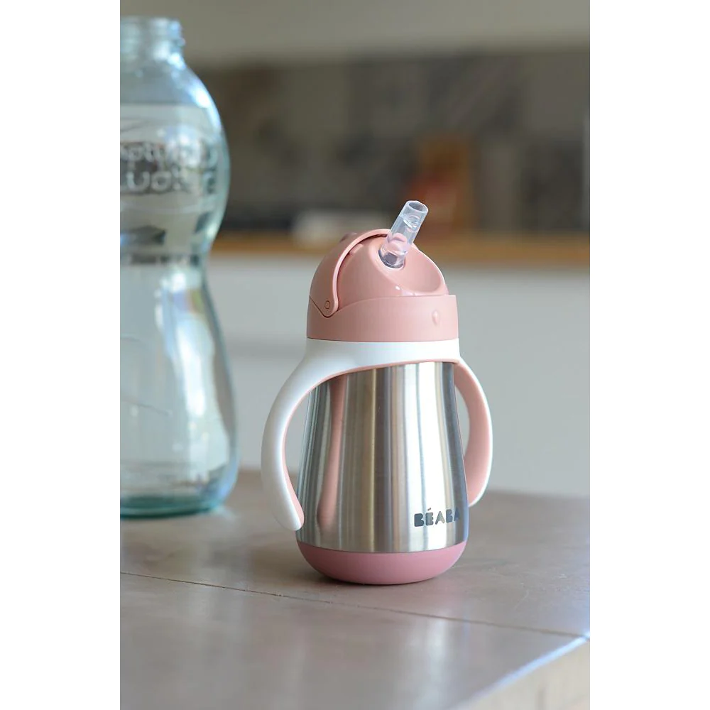 Beaba Stainless Steel Straw Cup 250mL (3)