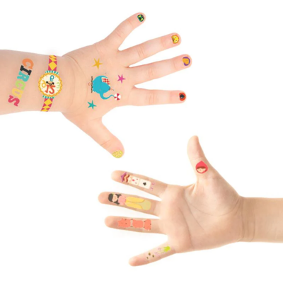 Mideer Waterproof Nail Sticker-Animal Alliance (2)