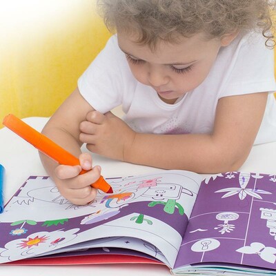 Mideer Drawing Coloring Book - Balloon Adventure (2)