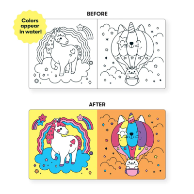 Unicorn Dreams Color Magic Bath Book (4)