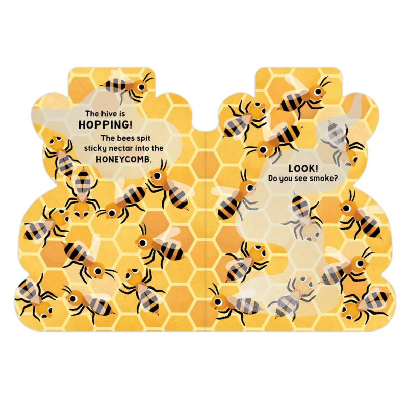 The Honey Bear Hive Shaped Board Book (5)