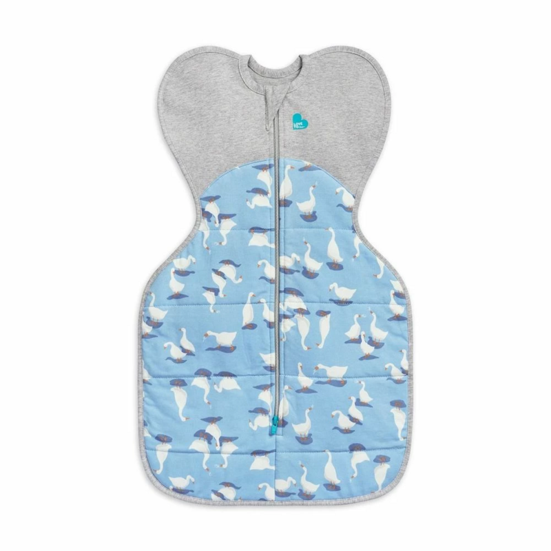 Love To Dream Swaddle Up Warm 2.5 TOG – Silly Goose Blue (2)