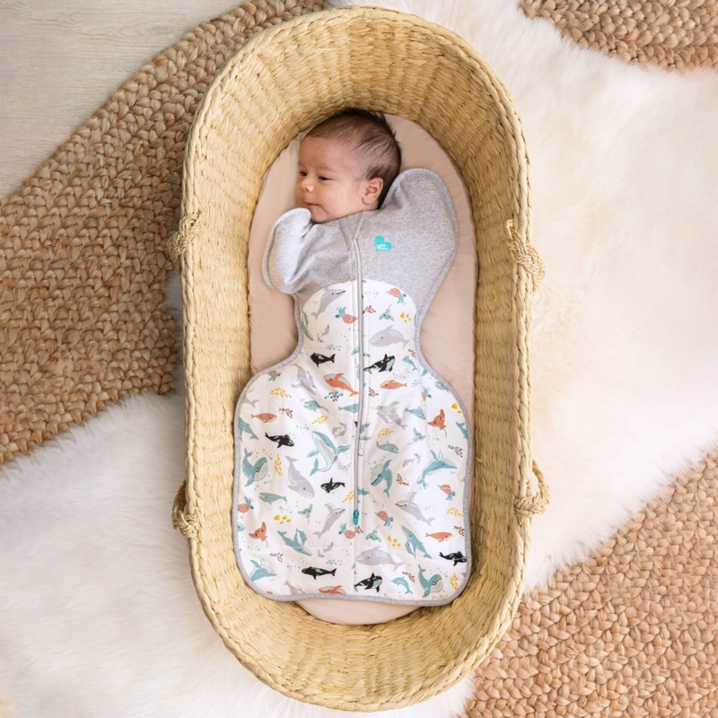 Love To Dream Swaddle Up™ Designer Warm 2.5 TOG - Whales (4)
