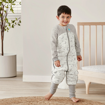 Love To Dream Sleep Suit Warm 2.5 TOG - Moonlight White (2)