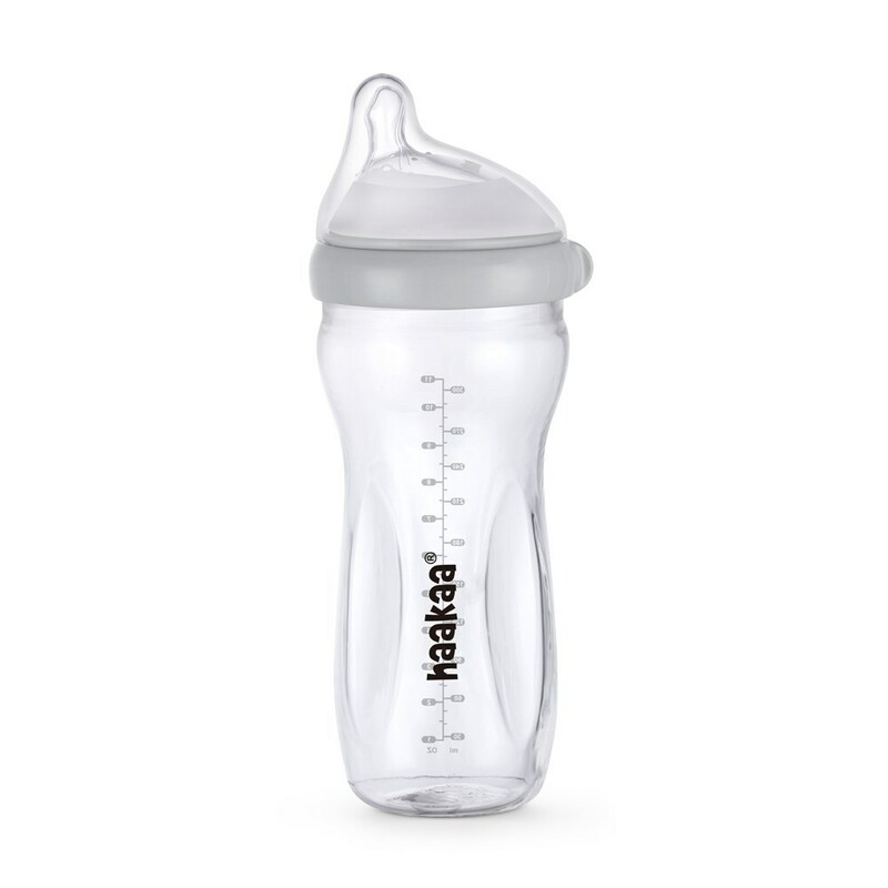 Haakaa Generation 3 Glass Baby Bottle - Grey (6)