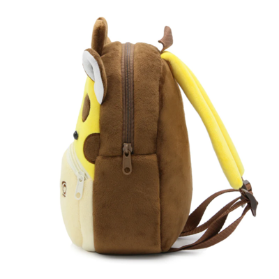 Kids Plush Backpack Animal Cartoon Daycare Bags 2-4 years - Giraffe (3)