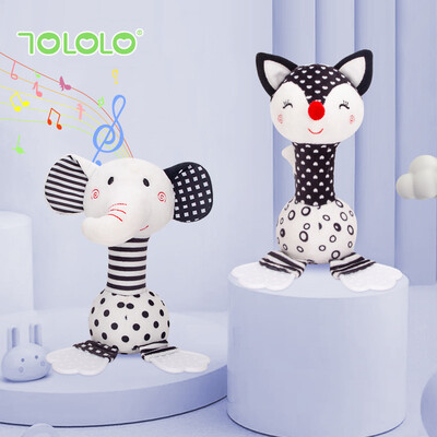 Tololo Rattle & Teether Toy Fox (4)