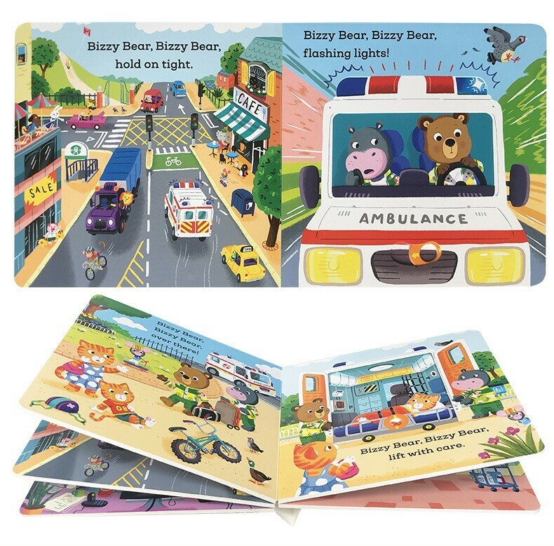 Bizzy Bear Board Books (4)