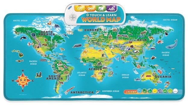 Leapfrog Touch & Learn World Map (2)