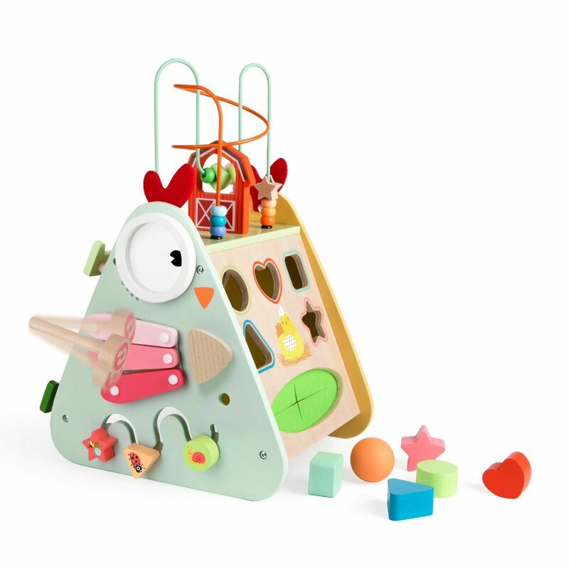 Classic World Wooden Activity Box | Montessori Learning Toy for ...